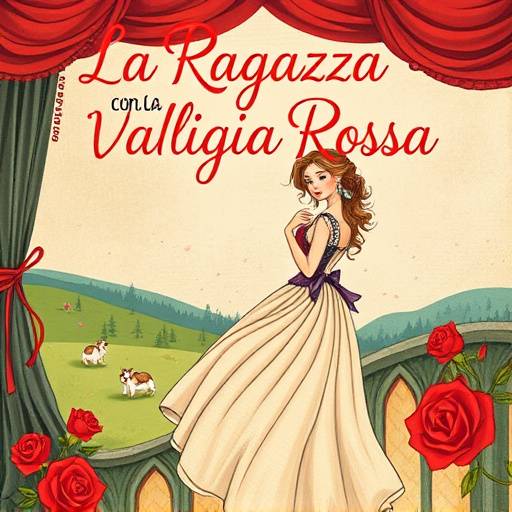 Copertina del libro La Ragazza con la Valigia Rossa di Chiara Moretti