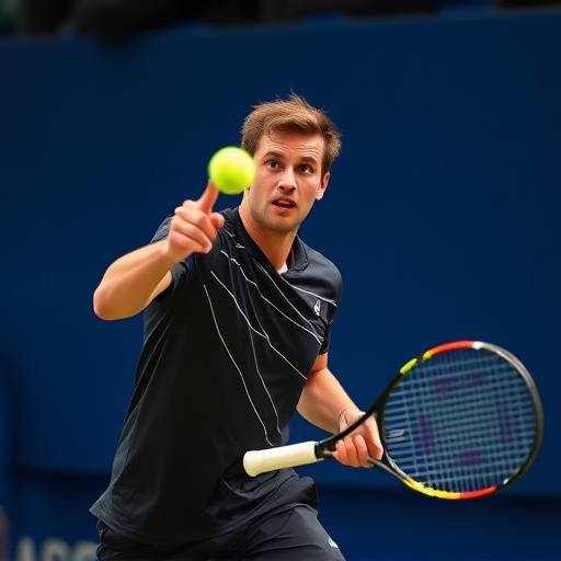 Jannik Sinner dopo aver vinto un punto importante