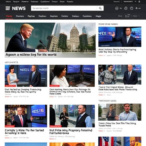 Schermata della homepage di Notizie Veloci che mostra diverse categorie di notizie