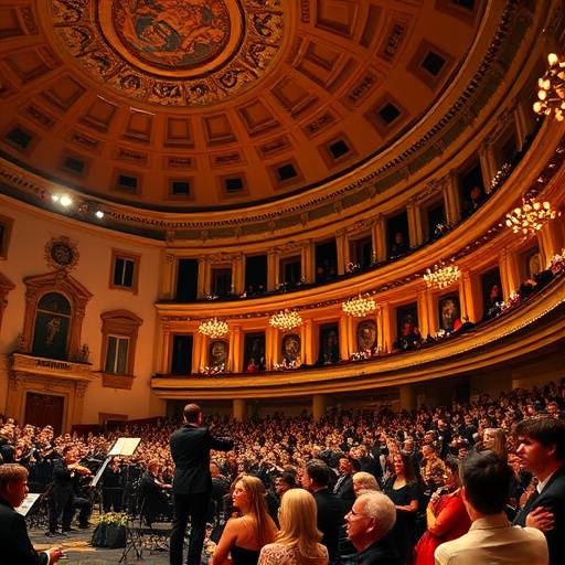 Un concerto di musica classica al Teatro alla Scala di Milano